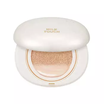 Кушон с сияющим финишем Milk Touch All Day Skin Fit Pearl Glow Cushion 03 Natural Beige