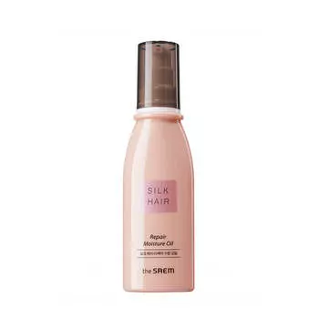 Лёгкое увлажняющее масло The Saem Silk Hair Argan Repair Moisture Oil