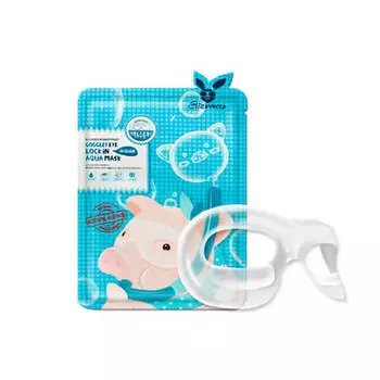 Локальная маска для кожи вокруг глаз Elizavecca Goggles Eye Lock in Aqua Mask