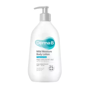 Ламеллярный лосьон для тела для чувствительной кожи Derma:B Mild Moisture Body Lotion