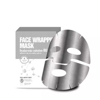 Маска для лица с гиалуроновой кислотой Berrisom Face Wrapping Mask Hyaluronic Solution