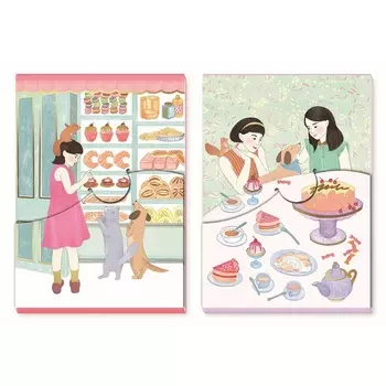 Блокнот для записей Синди, 2 шт. в наборе