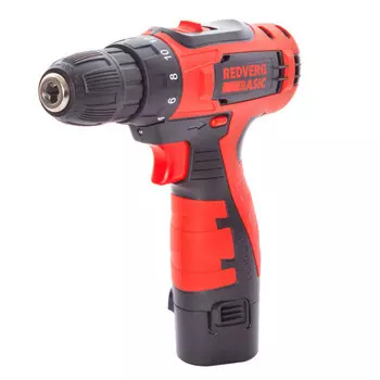 дрель-шуруповерт REDVERG Basic SD12LE/1-2 20Нм12В Li-Ion 1,5Ач 1АКБ