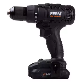 дрель-шуруповерт ударная FERM CDM1147P Li-Ion 2АКБ