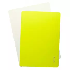 доска для лепки А4 SILWERHOF Neon прямоугольная желтая