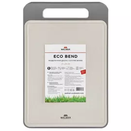 доска разделочная WALMER Eco Bend прямоугольная 37х25см пластик