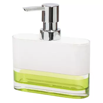 дозатор для жидкого мыла TATKRAFT Topaz Green акрил зеленый