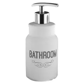 дозатор для жидкого мыла VITARTA Bathroom white керамика пластик белый