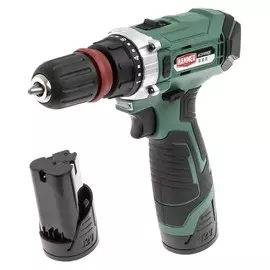 дрель-шуруповерт HAMMER ACD122QC 12В LiION 2Ач 2 аккумулятора