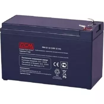 Батарея PowerCom PM-12-12 (PM-12-12)