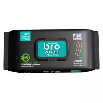 FOX CHEMIE Влажные салфетки BRO Wipes