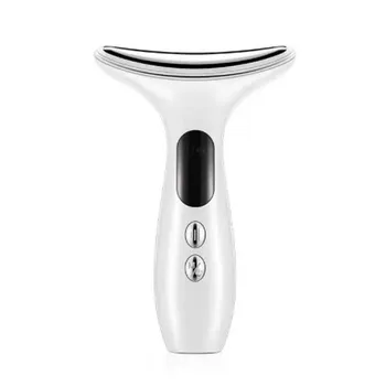 3 цвета LED Photon Face Lift Wand Тонкий массажер для лица