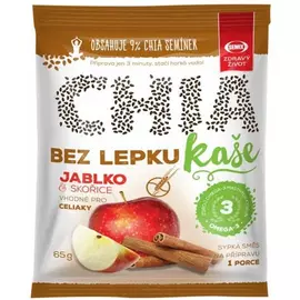 Каша SEMIX с семенами чиа, яблоком и корицей 65 г