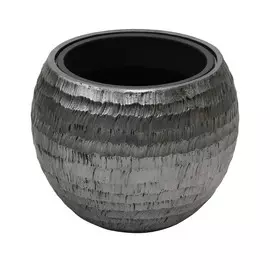 Кашпо Baq opus globe д40 32см серебро