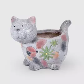 Кашпо для растений Dingsheng кот, 34х24х27 см