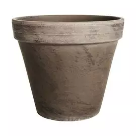 Кашпо Edelman Flower Stan серый базальт 17,5х15,5 см