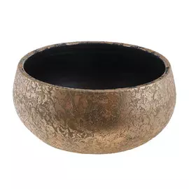 Кашпо Edelman garden clemente d37см h15см золото