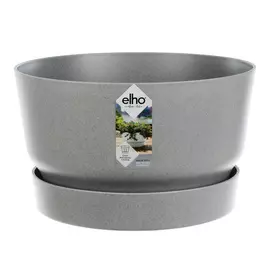 Кашпо Elho greenville bowl д33см серое