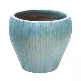 Кашпо Hoang pottery глазурь 56x50 см голубой