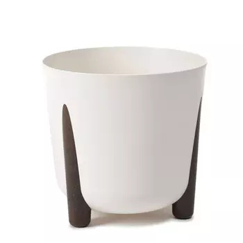 Кашпо Lamela Frida Eco Recycled D26: H23См Белый