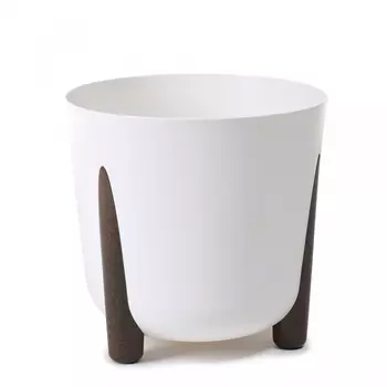 Кашпо Lamela Frida Eco Recycled D30: H28См Белый