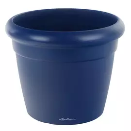 Кашпо с автополивом Lechuza Rustico Color 35 см синий