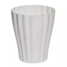 Кашпо Plastia ola д16см белое