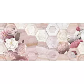 Плитка PiezaRosa Pink Деко 2 розовый 20x45 см 130945