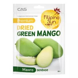 Плоды манго Filipino Sun зеленого, 100 г