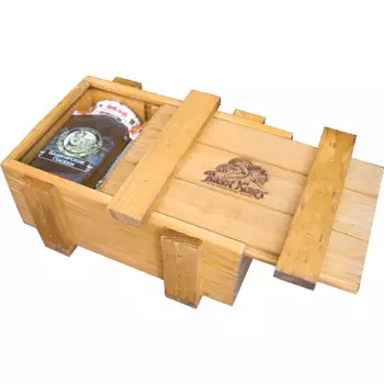 Подарочный набор c медом Башкирские Пасеки Honey Boxe Paseki Prizma, 1200 г