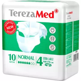 Подгузники для взрослых TerezaMed Normal Extra Large 10 шт