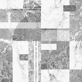 Плитка ProGRES Гриджио NR0340 деко серый 60x60