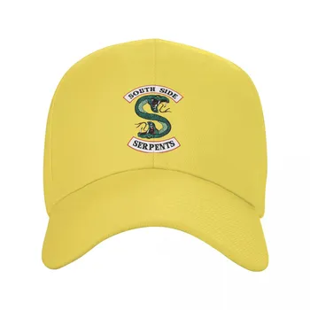 Персонализированная бейсбольная кепка Riverdale South Side Serpent Snake, женская дышащая шляпа унисекс для папы, летние спортивные шапки, кепки Snapback Adjustable Cap