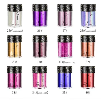 Блеск Shimmer Русалка 36 цветов Тени для век Хайлайтер для лица Фестиваль Блестящий макияж для тела 01