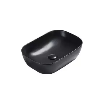 Раковина накладная Vincea 46 см VBS-102MB черная матовая