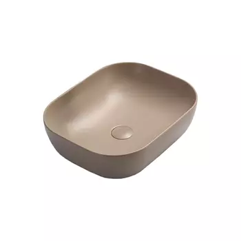 Раковина накладная Vincea 51 см VBS-101MC капучино матовый
