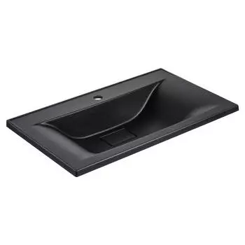 Раковина Vincea VCB-3M750B 75 см матовый черный