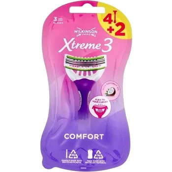 Wilkinson Sword Xtreme 3 Beauty Одноразовая бритва для женщин, 6 шт.