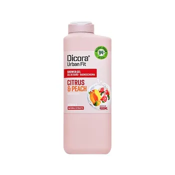 DICORA URBAN FIT Гель для душа Цитрусы и персик 400.0