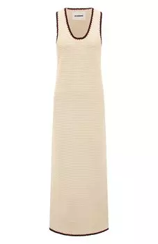 Хлопковое платье Jil Sander