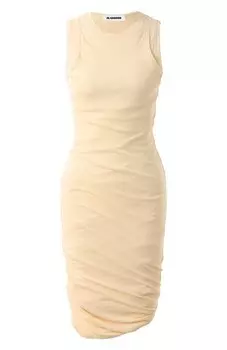 Хлопковое платье Jil Sander