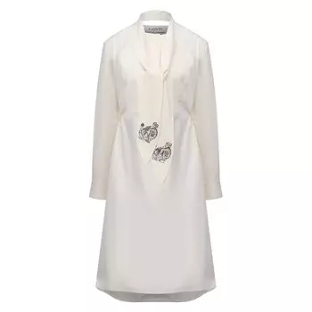 Хлопковое платье Lanvin