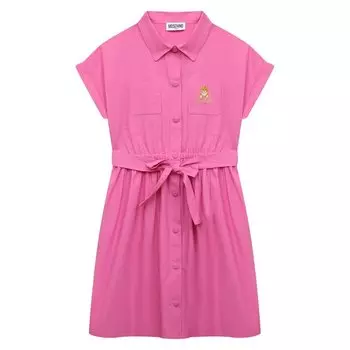 Хлопковое платье Moschino