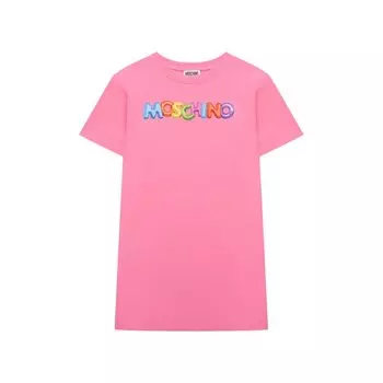 Хлопковое платье Moschino