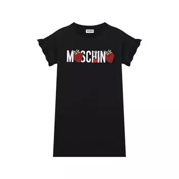 Хлопковое платье Moschino