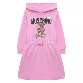 Хлопковое платье Moschino
