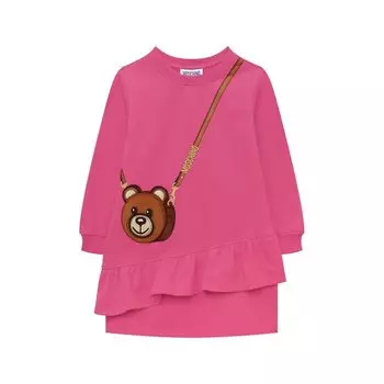 Хлопковое платье Moschino
