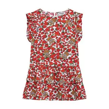 Хлопковое платье Moschino