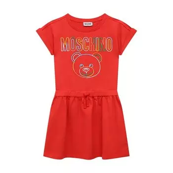 Хлопковое платье Moschino