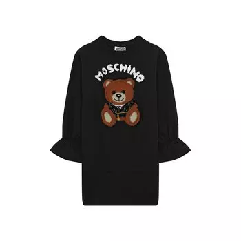 Хлопковое платье Moschino
